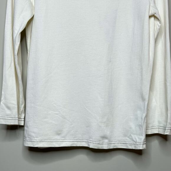 J.Crew Ivory Je T'Aime NYC Shirt Size XS 100% Cotton I Love NYC - Picture 3 of 10
